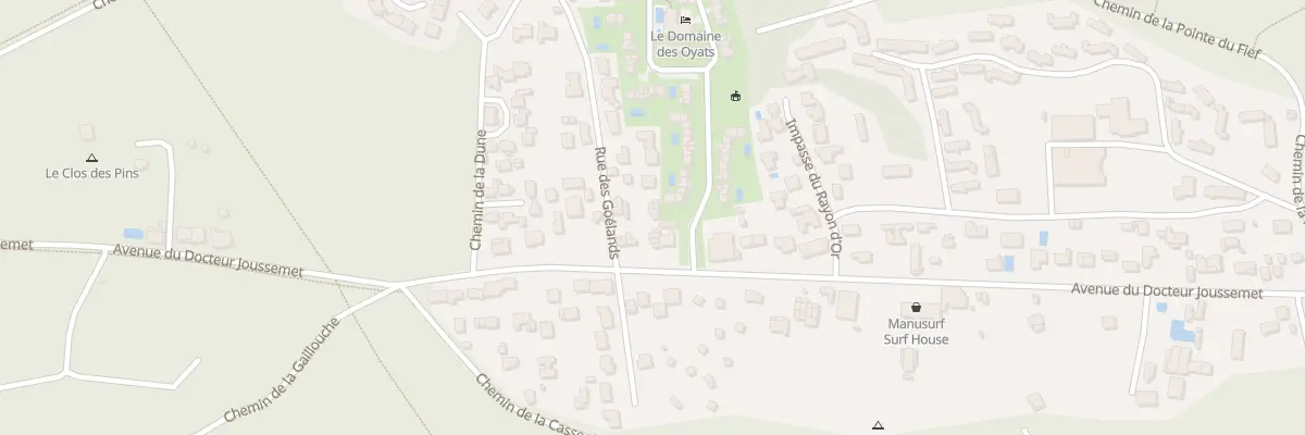 Plan du 978 Av du Docteur Joussemet à Longeville-sur-Mer