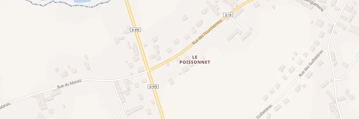 Plan du 25 Rue des Fourchemins à Aucey-la-Plaine