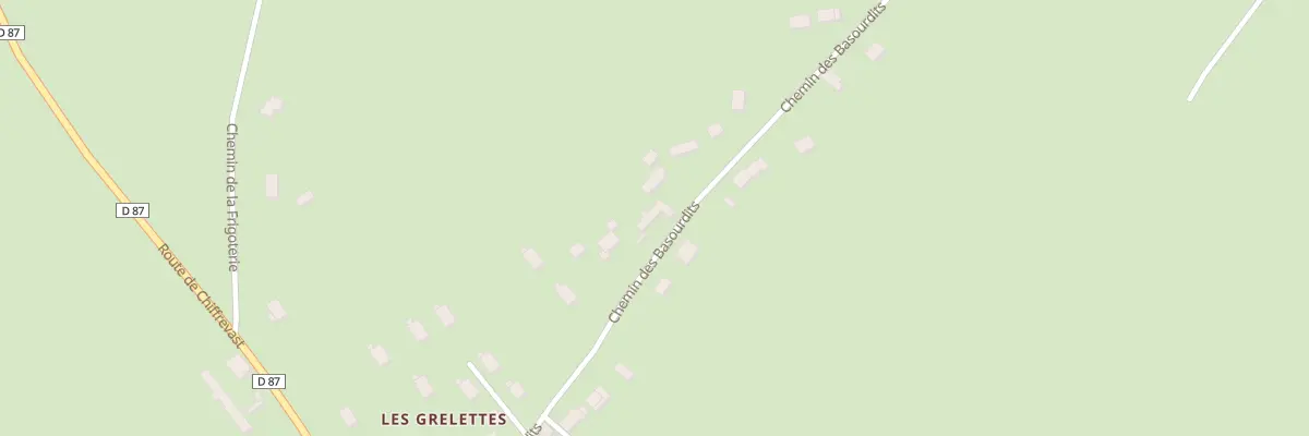 Plan du 11 Chem des Basourdits à Tamerville