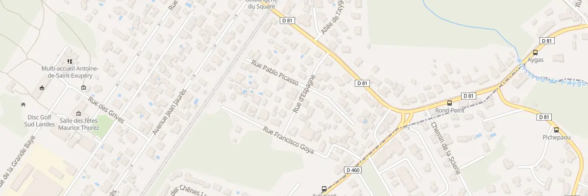 Plan du 9B Rue Pablo Picasso à Tarnos