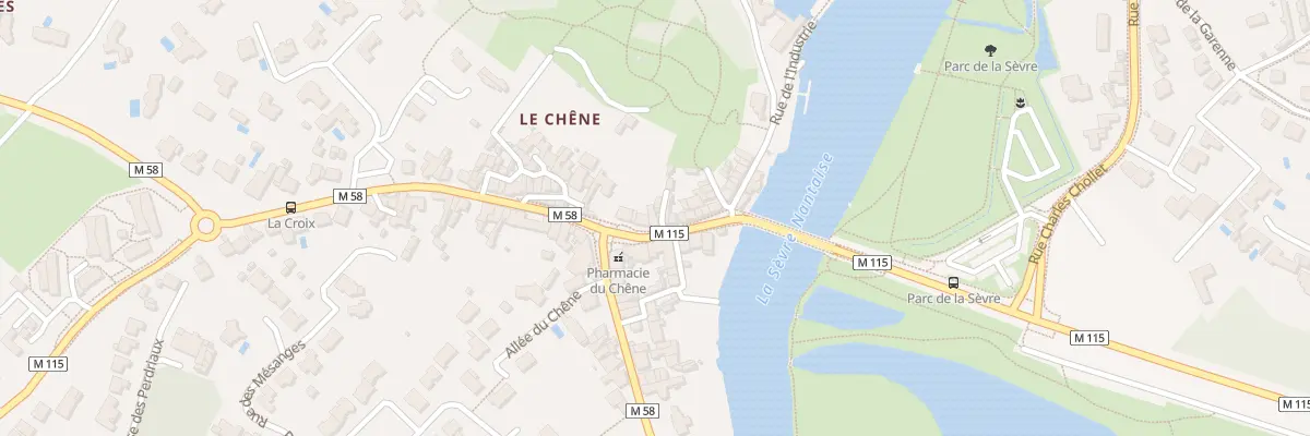 Plan du 16 Rte des Sorinières à Vertou