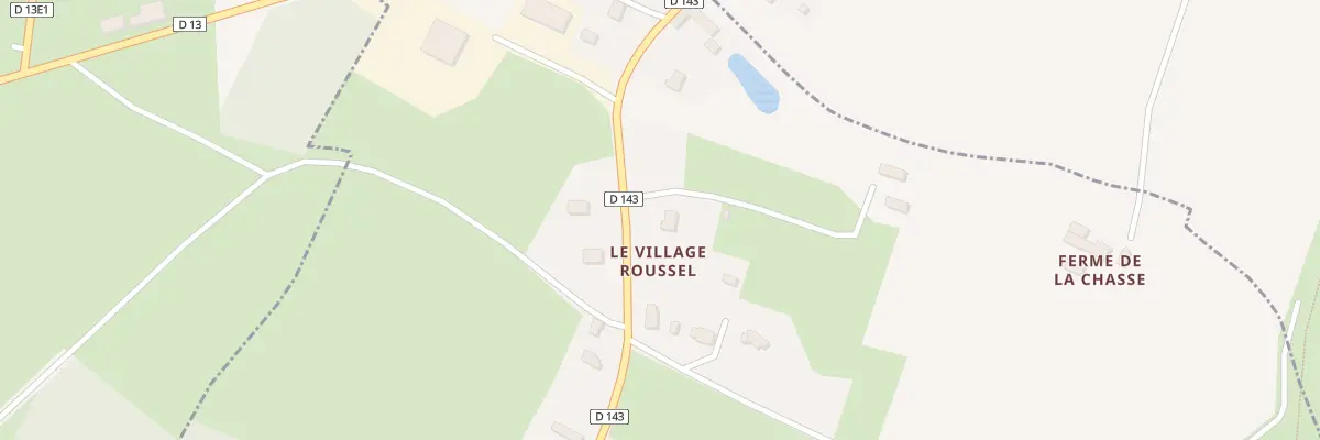 Plan du 5067B Le Village Roussel à Chanteloup