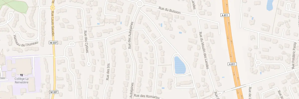 Plan du 8 Rue des Berberis à Sainte-Luce-sur-Loire