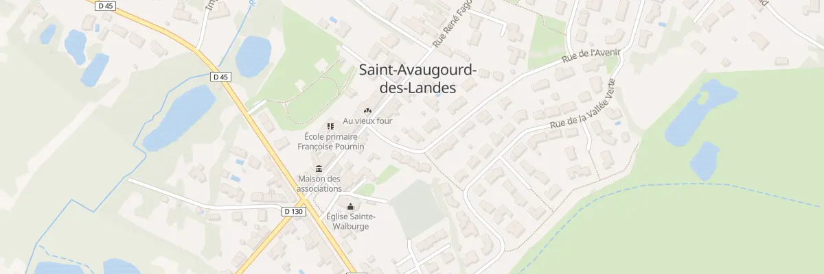 Plan du 3 Rue de l’Avenir à Saint-Avaugourd-des-Landes