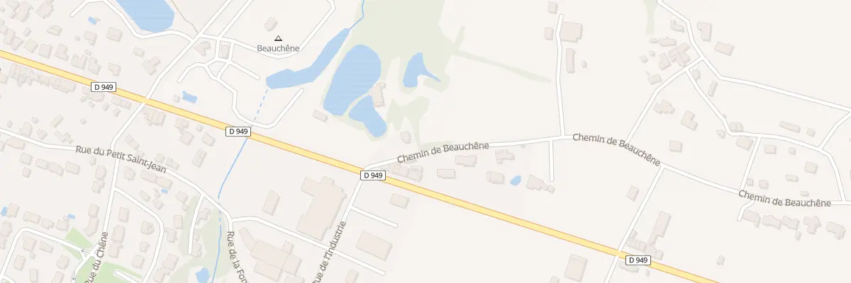 Plan du 59 Che de Beauchêne à Avrillé