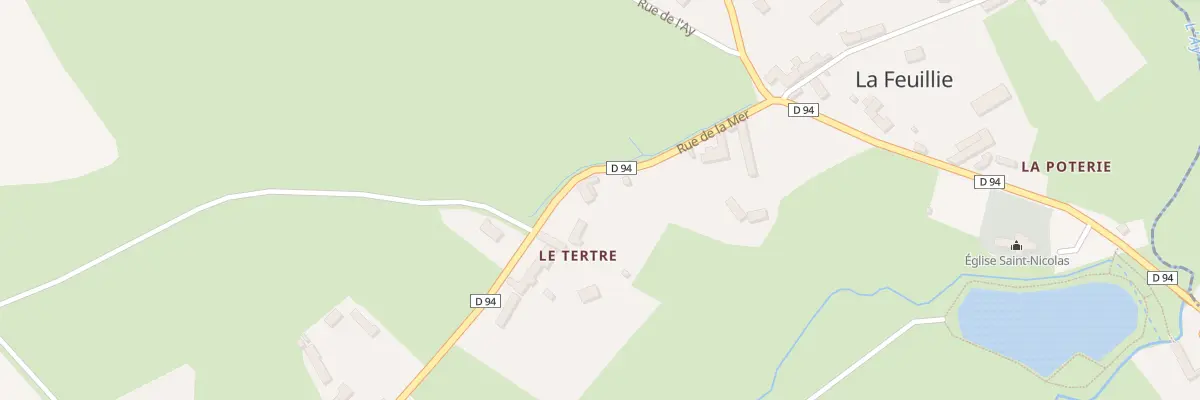 Plan du 5 Rue de la Mer à La Feuillie