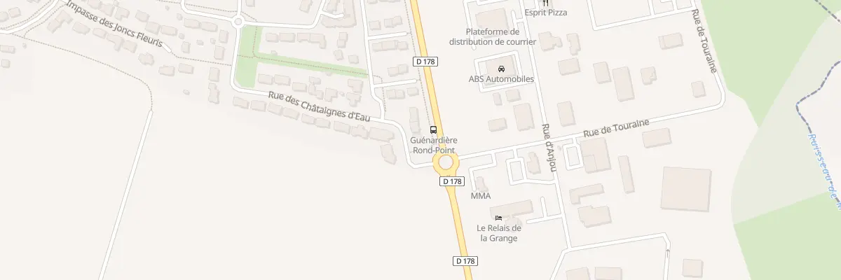 Plan du 2 Rue des chataignes d’eau à Nort-sur-Erdre