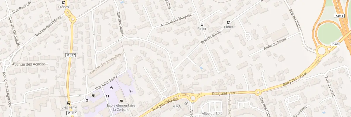 Plan du 11 Rue du Stade à Sainte-Luce-sur-Loire
