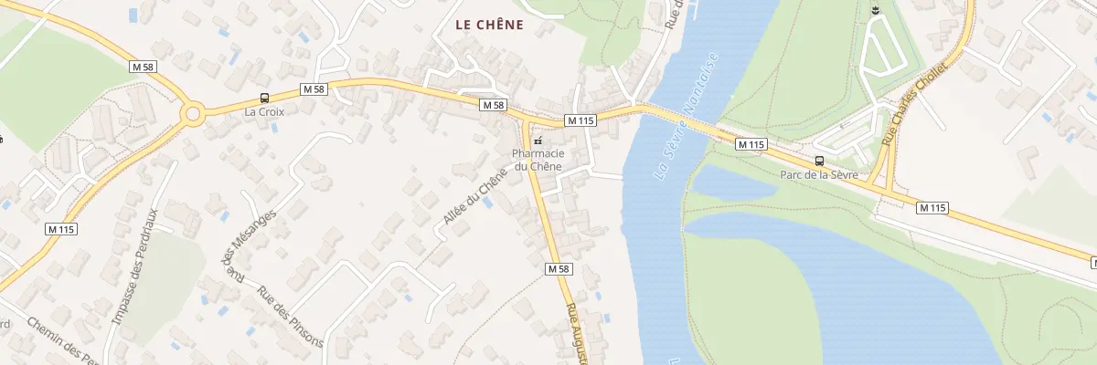 Plan du 10 Rue Auguste Garnier à Vertou