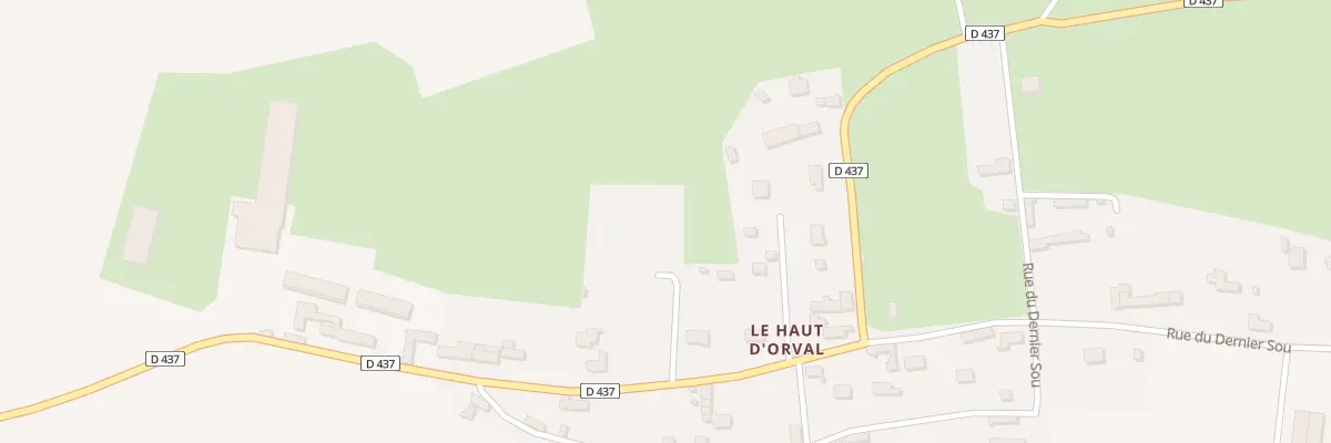 Plan du 6 Imp de la Pommeraie à Orval sur Sienne