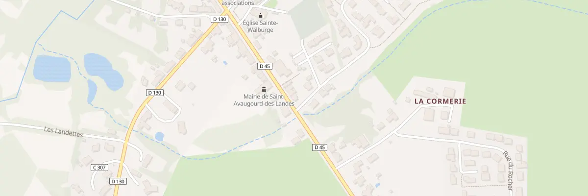 Plan du 19 Rue Evariste FEBVRE à Saint-Avaugourd-des-Landes
