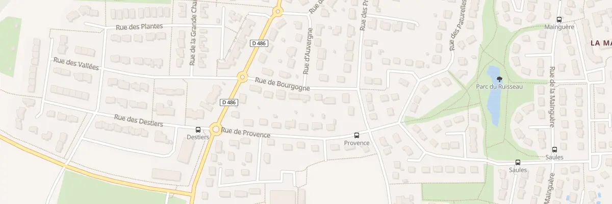 Plan du 10 Rue de Bourgogne à Brécé