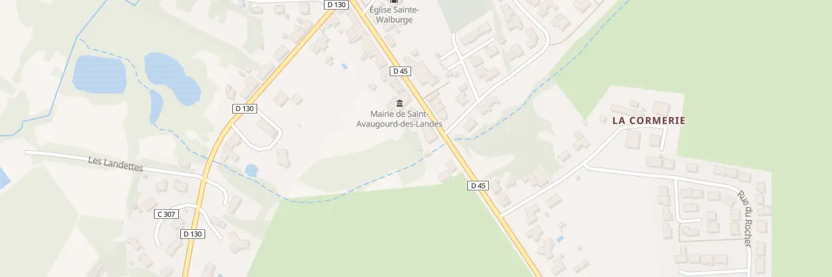 Plan du 20 Rue Evariste FEBVRE à Saint-Avaugourd-des-Landes