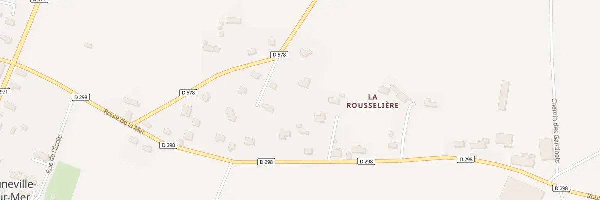 Plan du 4F Rte du Petit Bois à Muneville-sur-Mer