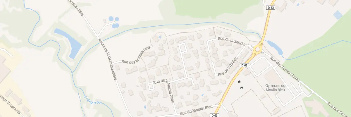 Plan du 31 Rue de la Hache Polie à Montbert