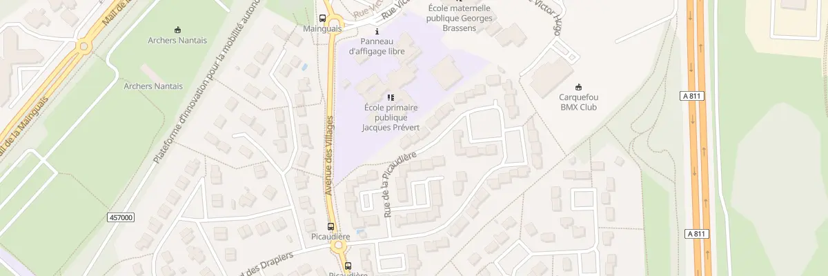 Plan du 24 Rue de la Picaudière à Carquefou