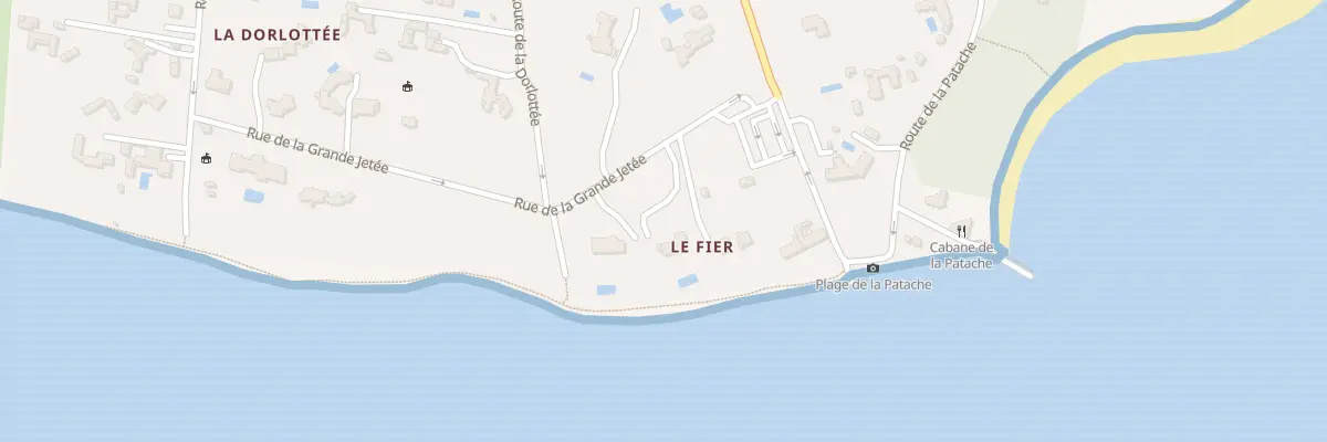 Plan du 3 Rte de la Grande Jetée aux Portes-en-Ré