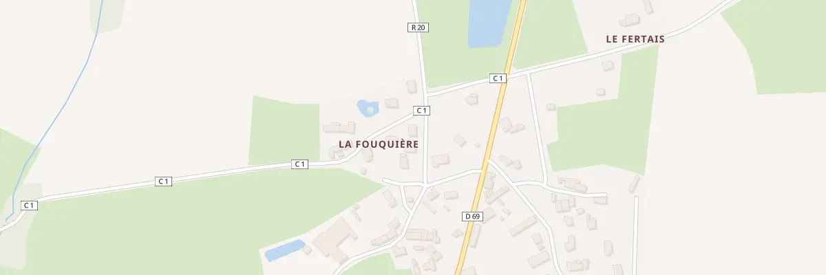 Plan du 303 La Fouquiere à Nort-sur-Erdre