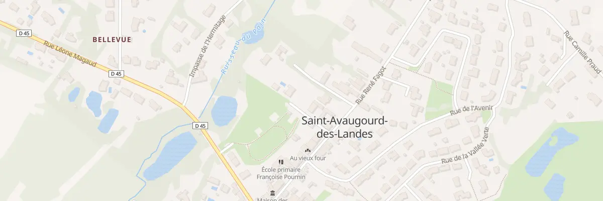 Plan du 17B Rue René FAGOT à Saint-Avaugourd-des-Landes