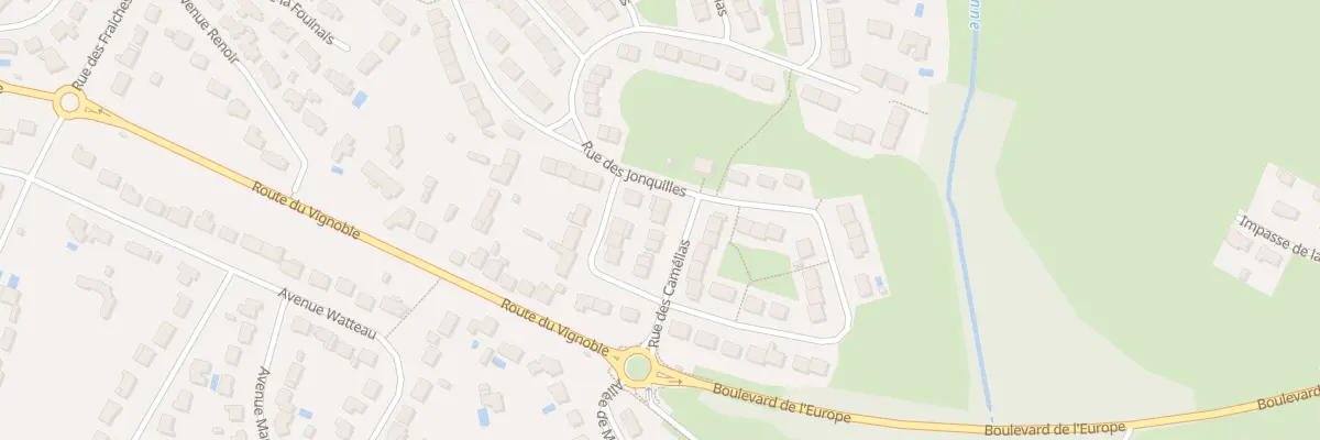 Plan du 9 Rue des Camélias à Vertou