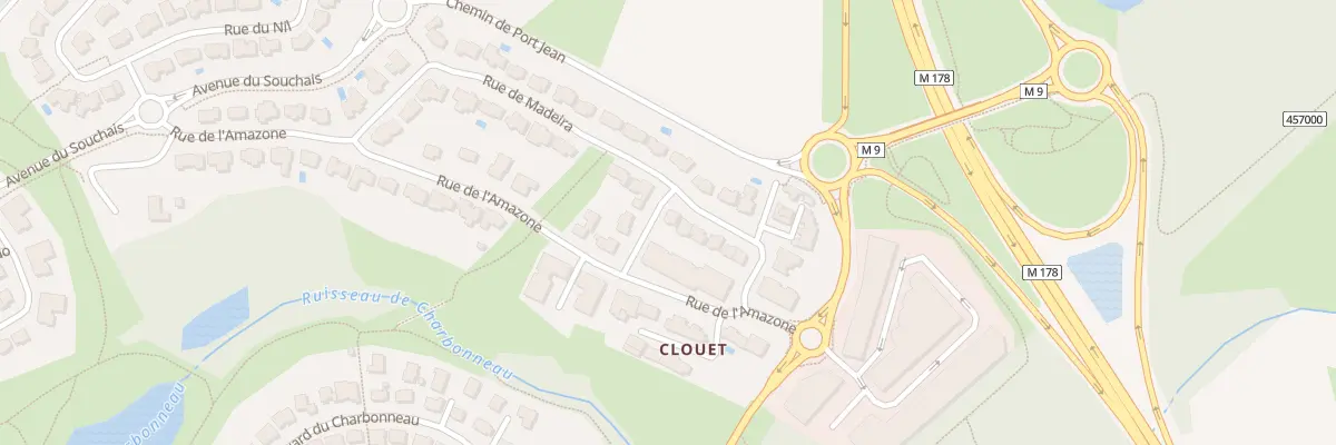 Plan du 22 Rue de Madeira à Carquefou