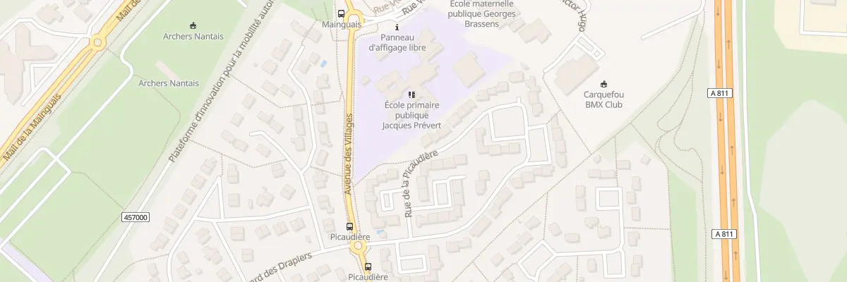 Plan du 26 Rue de la Picaudière à Carquefou