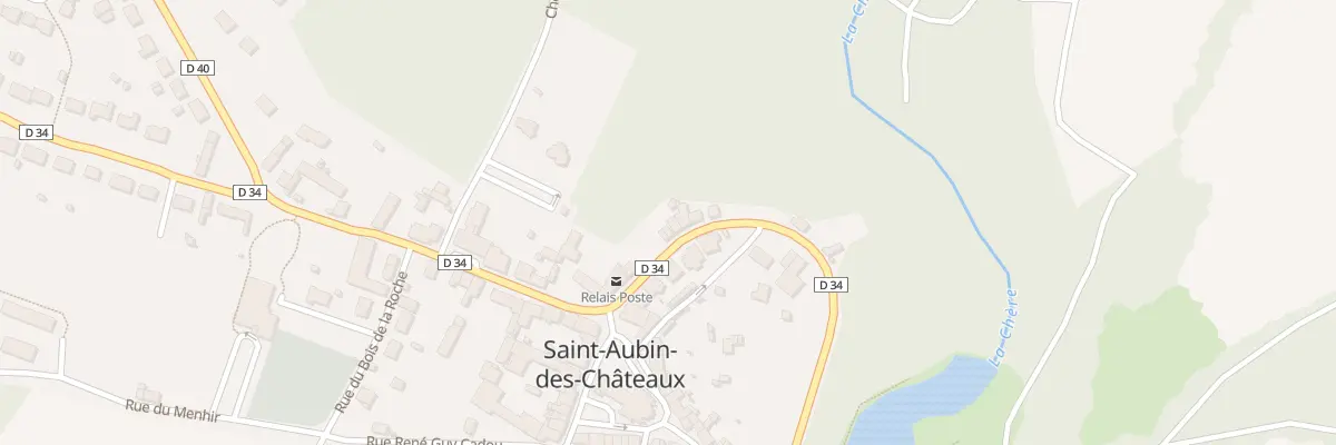 Plan du 11 Rue de Châteaubriant à Saint-Aubin-des-Châteaux