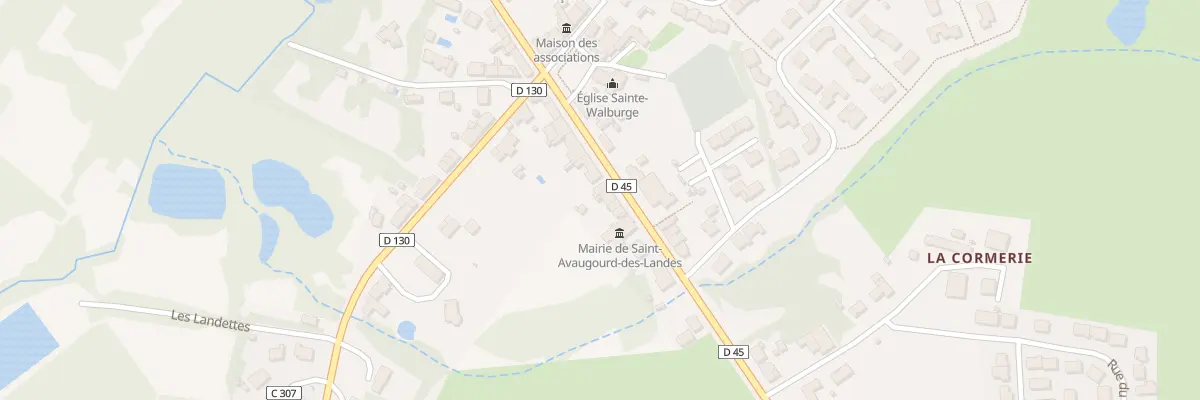 Plan du 10 Rue Evariste FEBVRE à Saint-Avaugourd-des-Landes