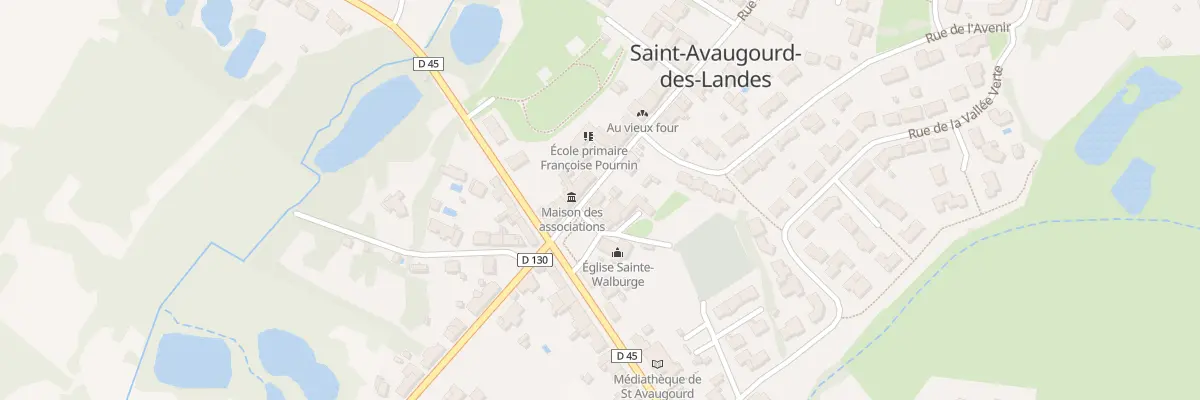 Plan du 2 Rue René FAGOT à Saint-Avaugourd-des-Landes