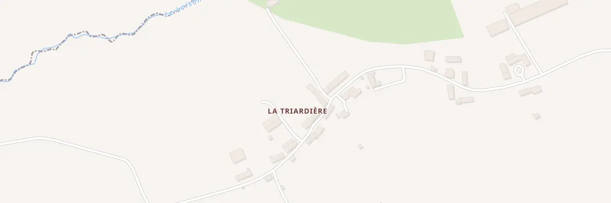 Plan du 10 La Triardiere à Sacey