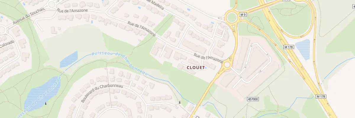 Plan du 30 Rue de l’Amazone à Carquefou