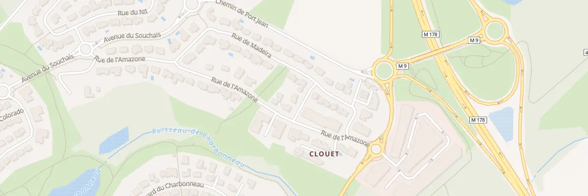 Plan du 23 Rue de l’Amazone à Carquefou