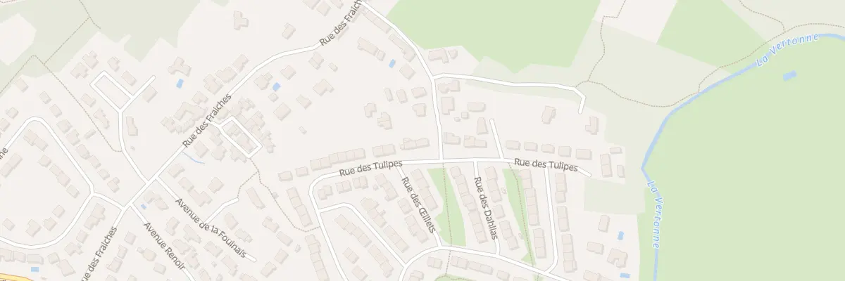 Plan du 57 Rue des Tulipes à Vertou