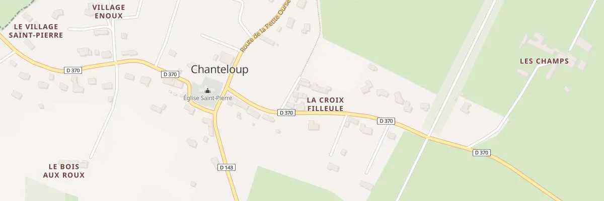 Plan du 5044 La Croix Filleule à Chanteloup