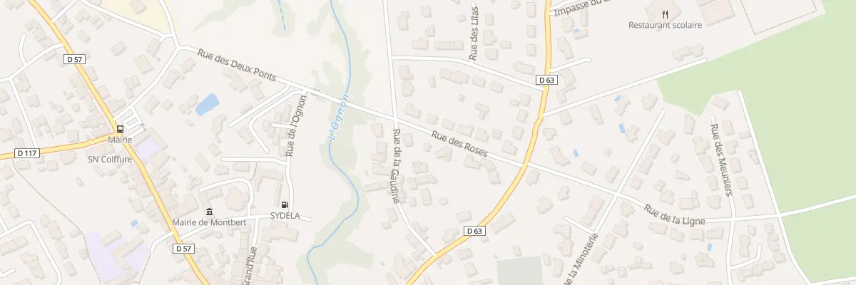 Plan du 12 Rue de la Gaudine à Montbert