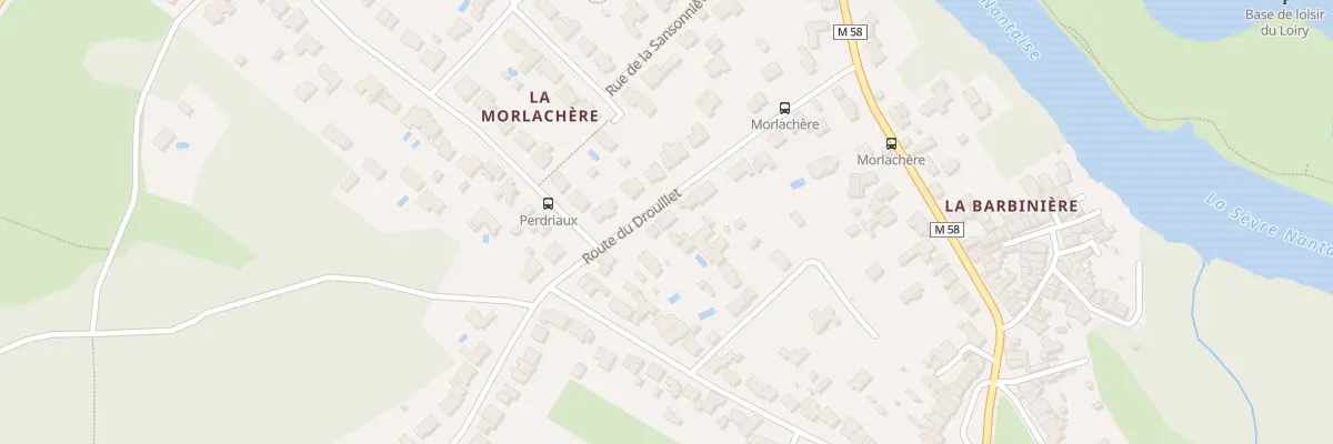 Plan du 14 Rte du Drouillet à Vertou