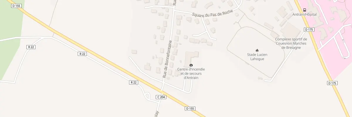 Plan du 19 Rue de Bonnefontaine à Val-Couesnon