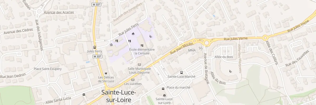 Plan du 29 Rue Jean Moulin à Sainte-Luce-sur-Loire