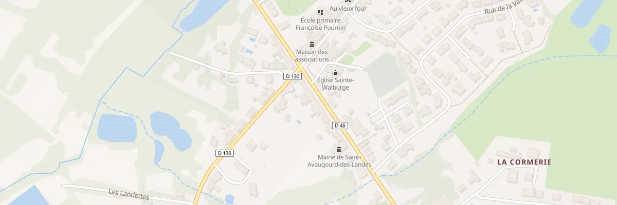 Plan du 2 Rue Evariste FEBVRE à Saint-Avaugourd-des-Landes