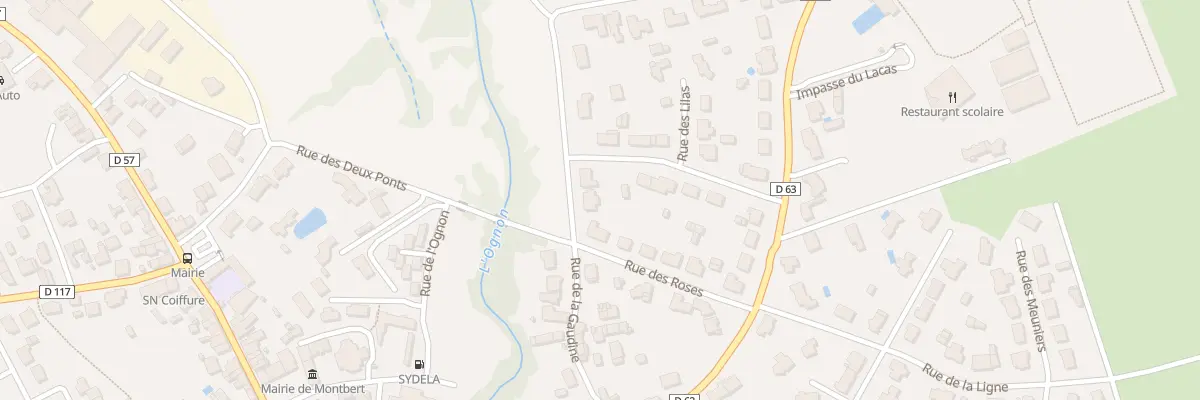 Plan du 16 Rue de la Gaudine à Montbert