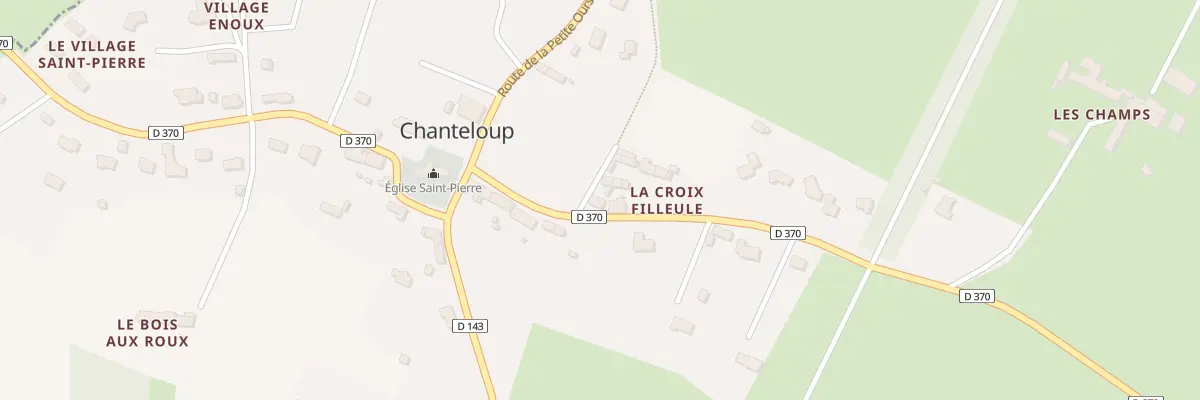 Plan du 5043 La Croix Filleule à Chanteloup