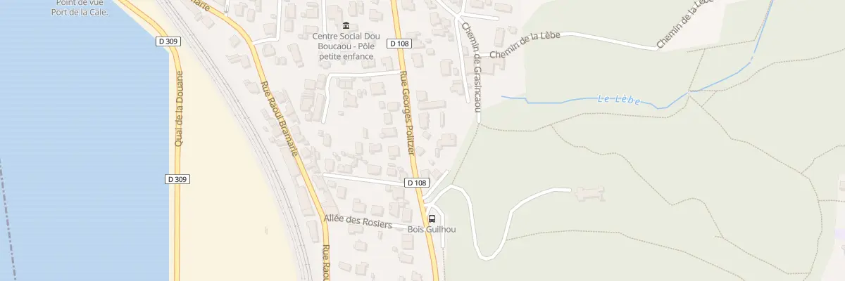 Plan du 31 Rue Georges Politzer à Boucau