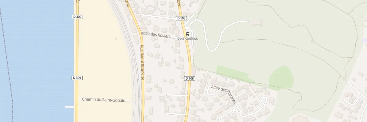 Plan du 44 Rue Georges Politzer à Boucau