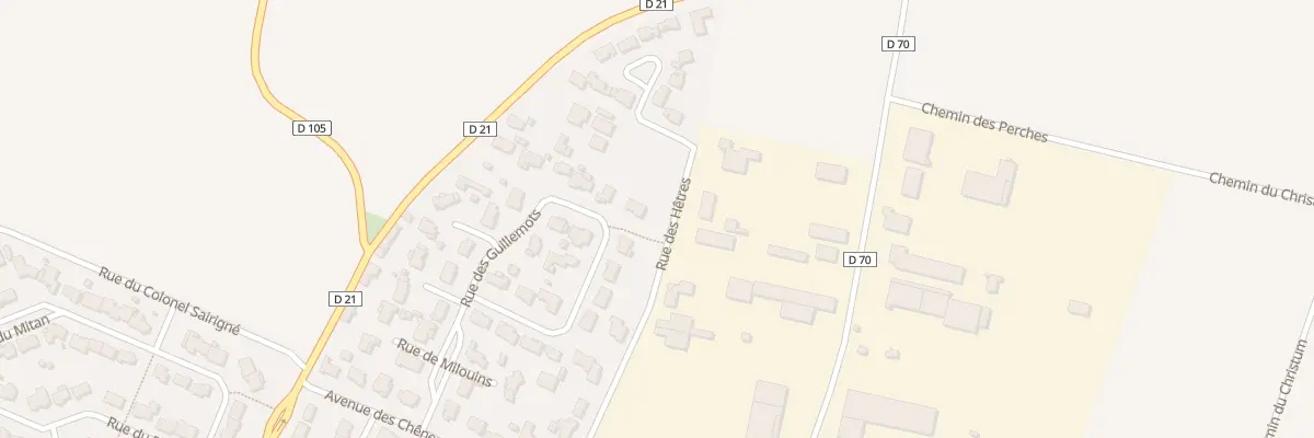 Plan du 223 Rue des Hêtres à Longeville-sur-Mer