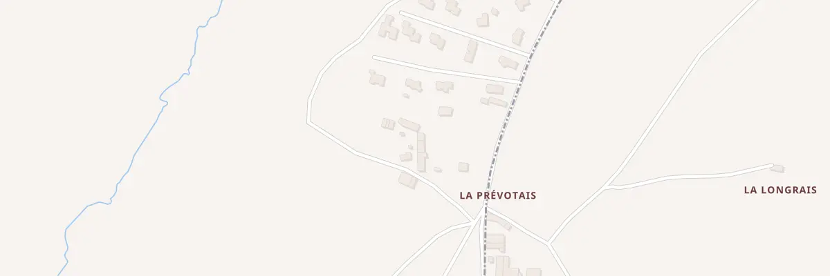 Plan du 5105 La Prevotais à Gahard