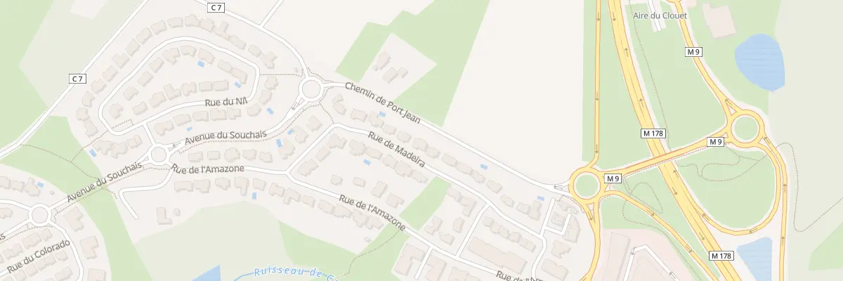 Plan du 17 Rue de Madeira à Carquefou