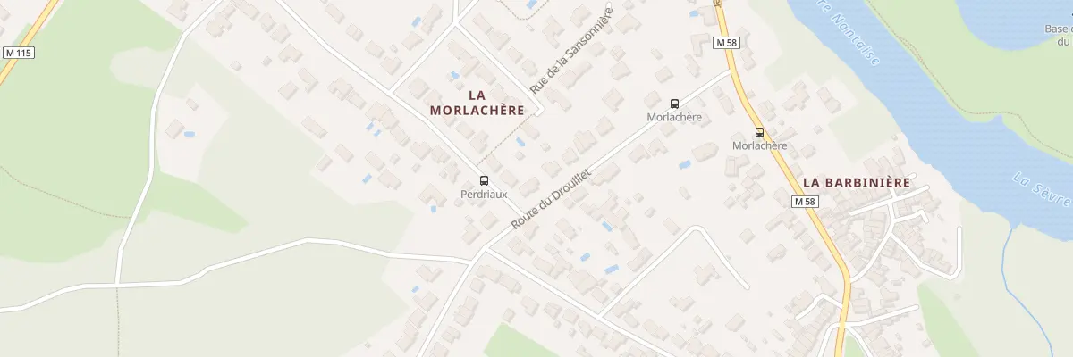 Plan du 21 Rte du Drouillet à Vertou