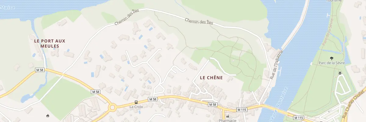 Plan du 56 Rte des Sorinières à Vertou