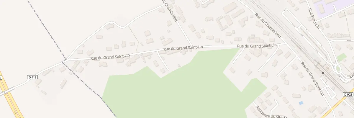 Plan du 15 Rue du Grand Saint-lin à Valognes