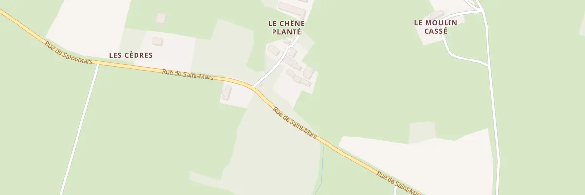 Plan du 3137 Rue de Saint-Mars à Sucé-sur-Erdre